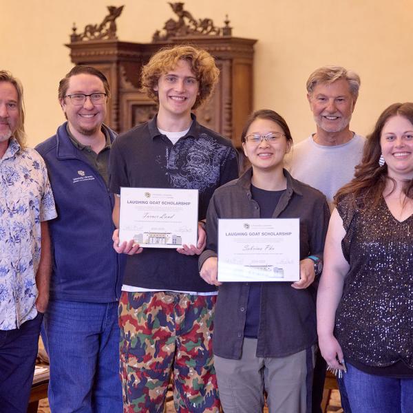 Laughing Goat endowed scholarship group