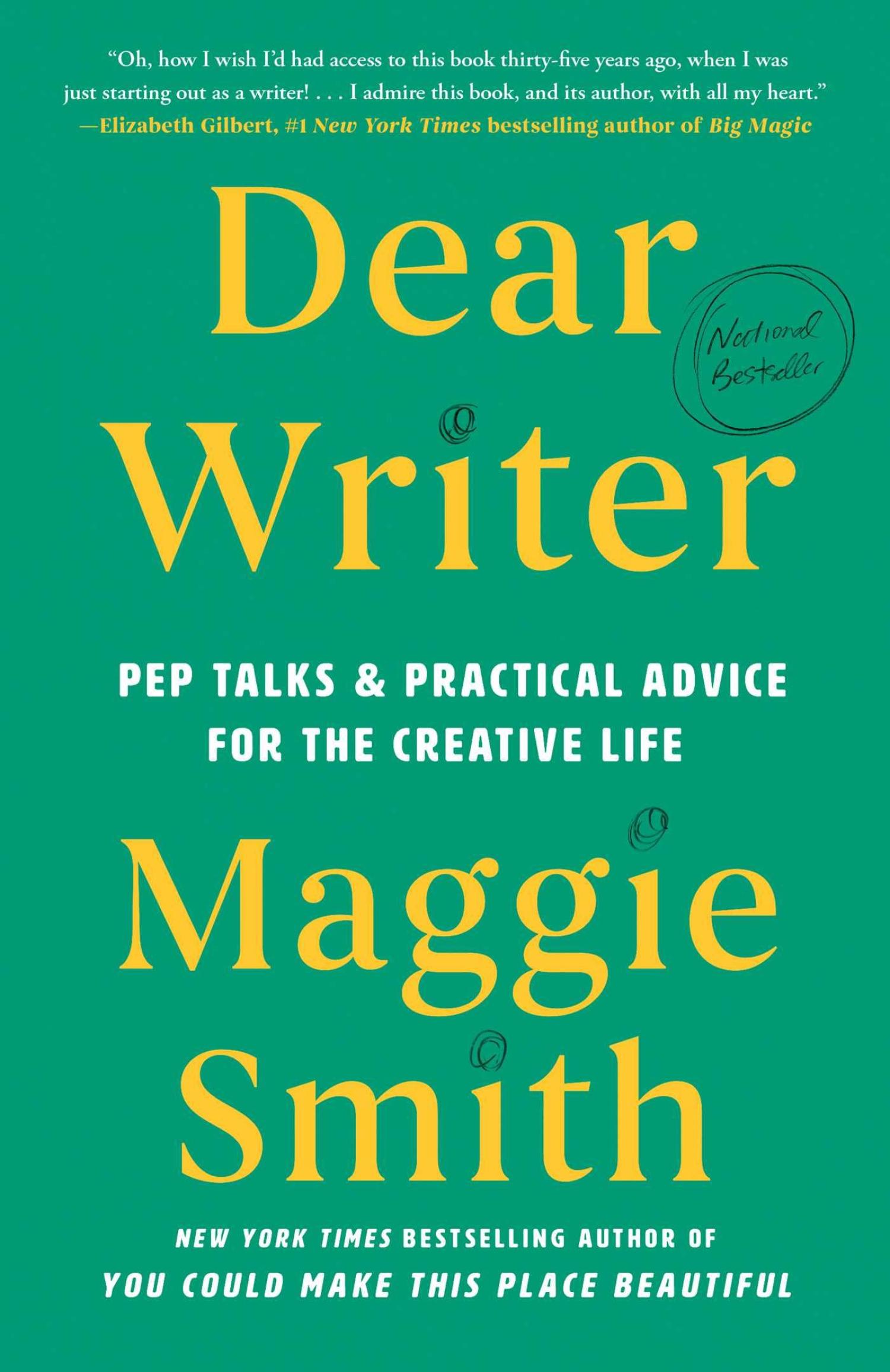 Dear Writer Book Cover