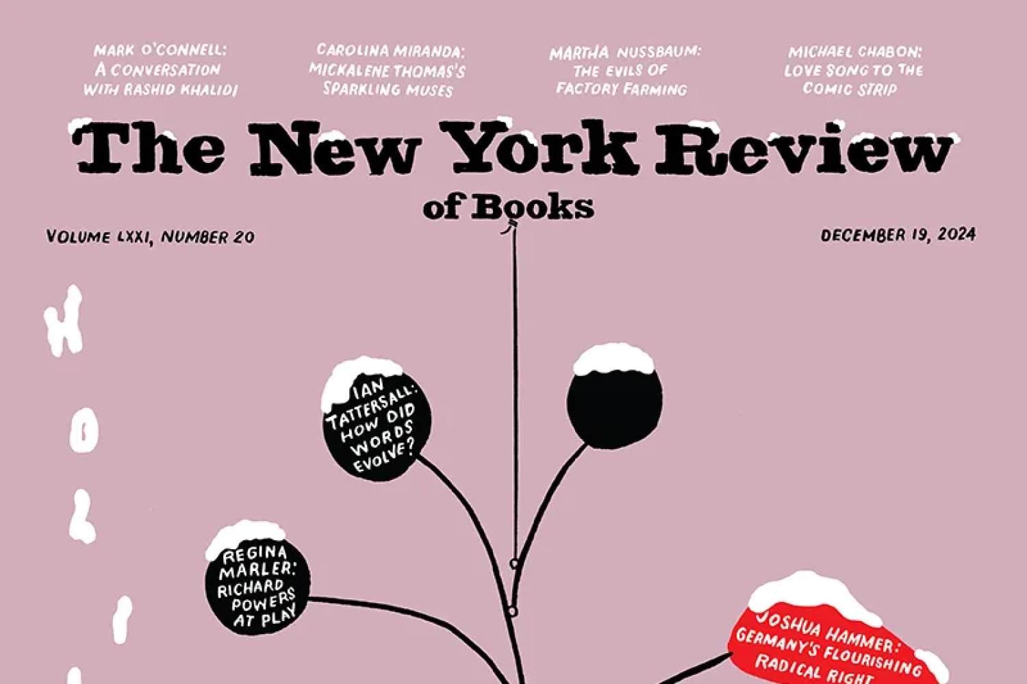 The New York Review of Books cover and logo