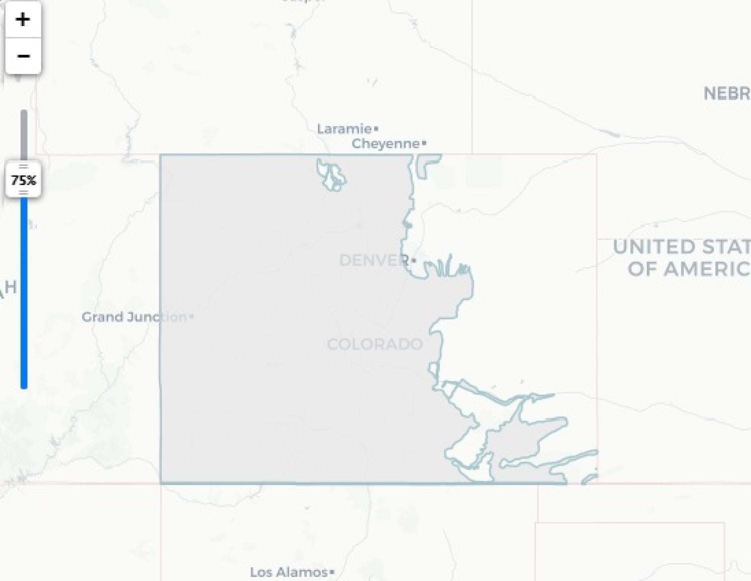 Data from Colorado Parks & Wildlife shows the overall range of mountain lion range in Colorado on the GeoLibrary. 