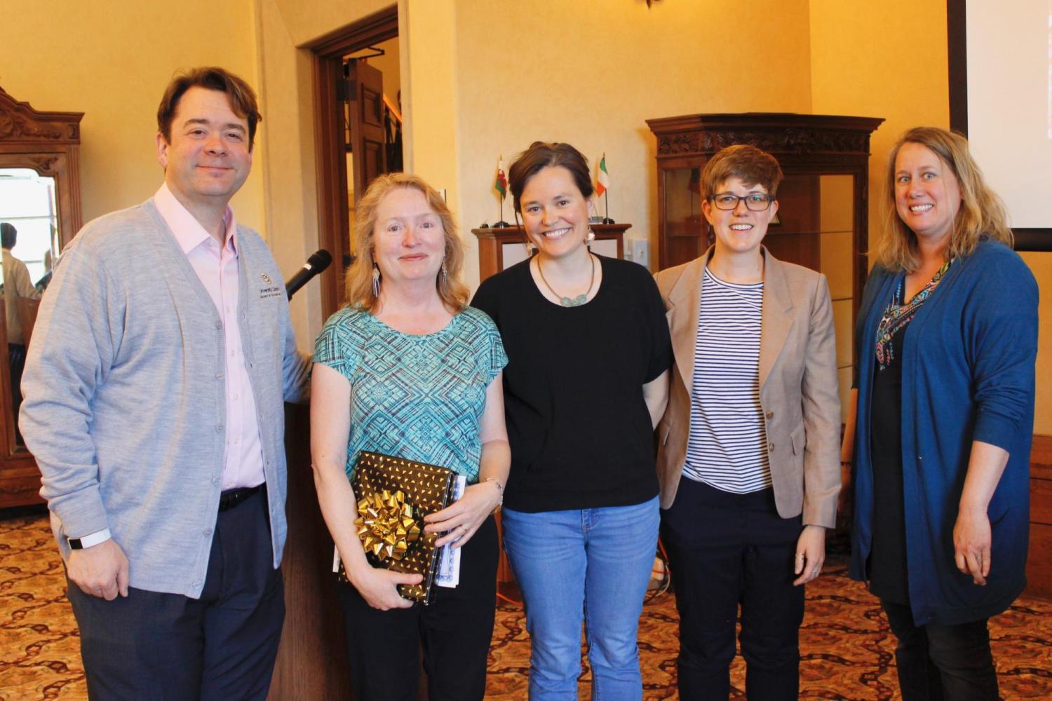 Robert McDonald, Barbara Losoff, Megan Friedel, Lindsay Roberts, and Cynthia Keller