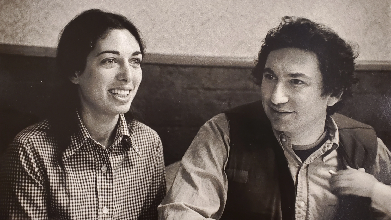 Ken and Flo Jacobs by Robert Haller, Brakhage Collection